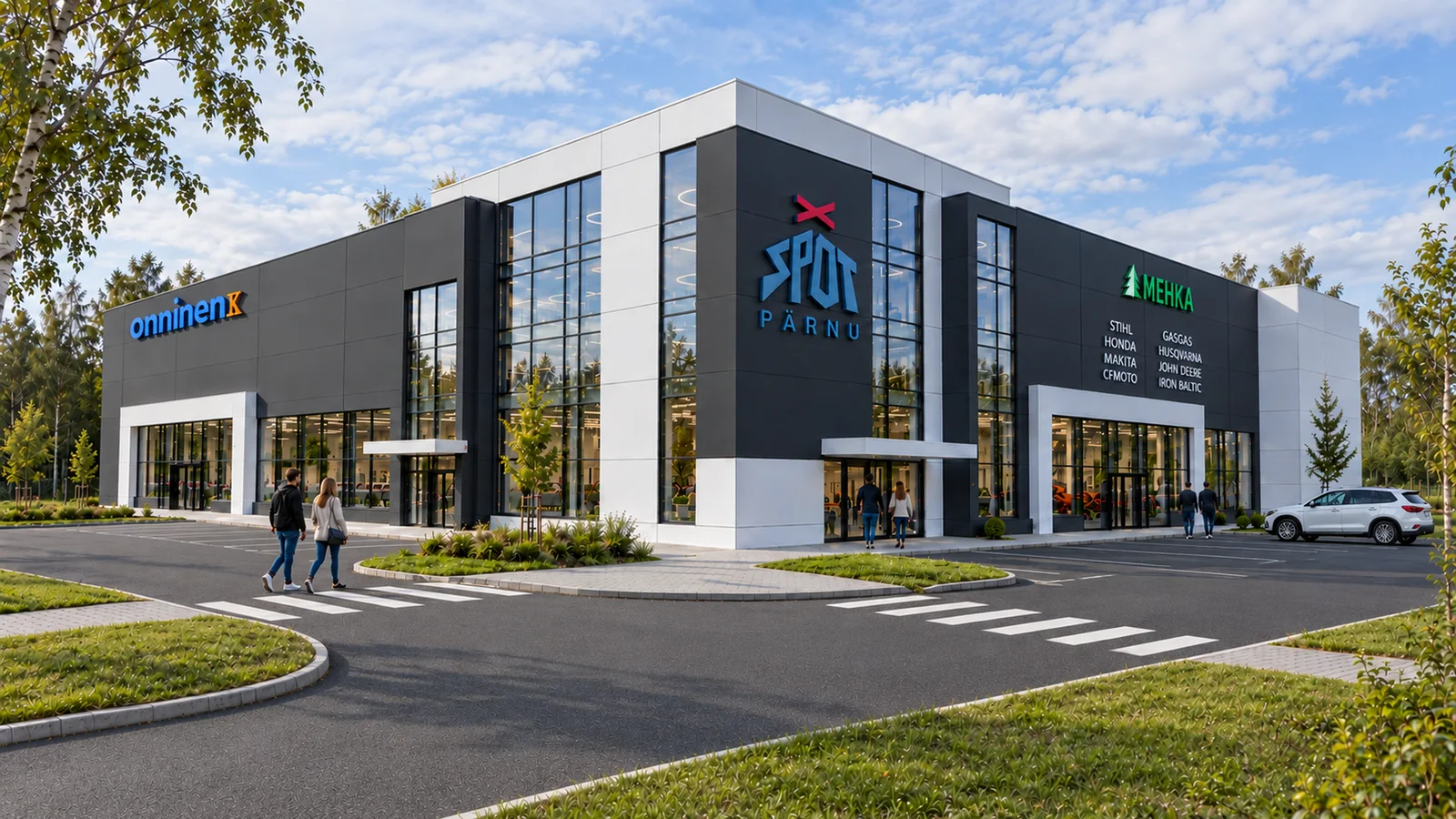 Daylight visualization of the SPOT Pärnu building
